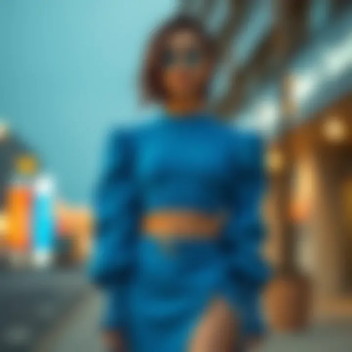 Magnificent An In-Depth Examination of the Two-Piece Skirt and Crop Top Ensemble
