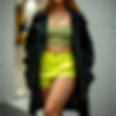 Magnificent Exploring Lime Green High Waisted Shorts: A Contemporary Fashion Staple