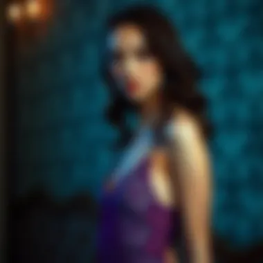 Magnificent Exploring the Allure of the Purple Lace Camisole