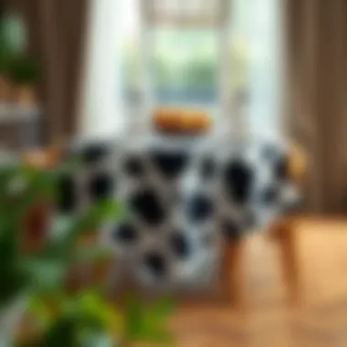 Magnificent Exploring the Cow Pattern Tablecloth: A Stylish Addition to Home Decor