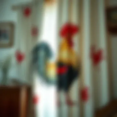 Magnificent Rooster Print Curtains: A Comprehensive Exploration of Their Aesthetic and Functional Value