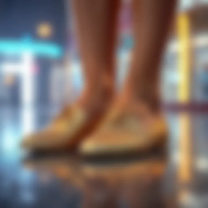 Magnificent The Allure of Gold Sparkly Flat Shoes: A Comprehensive Analysis