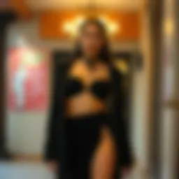 An In-Depth Examination of the Two-Piece Skirt and Crop Top Ensemble Introduction