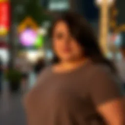 An In-Depth Exploration of Plus Size Cap Sleeve T-Shirts Introduction