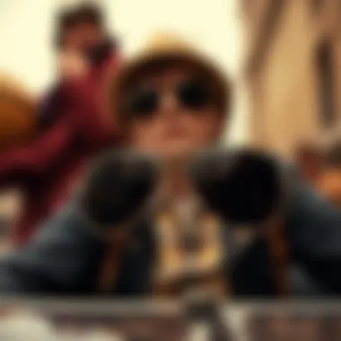 Vintage aviator sunglasses displayed against a backdrop of retro fashion, illustrating their cultural significance