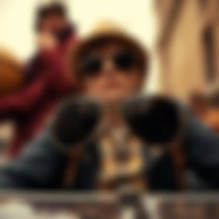 Vintage aviator sunglasses displayed against a backdrop of retro fashion, illustrating their cultural significance