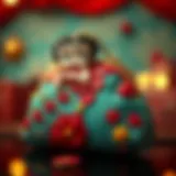 Iconic Betty Boop coin purse design showcasing vibrant colors and distinctive features