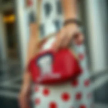 Modern fashion influencer styled with a Betty Boop coin purse