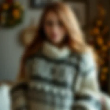 Cozy sweater options for pregnant women