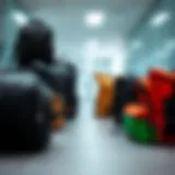 Diverse Compression Bag Designs A collection of various compression bags showcasing their distinct designs and features