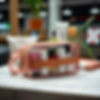 Innovative design features of cosmetic storage bags