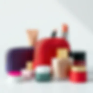 Variety of materials for cosmetic storage bags