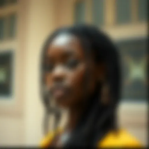 Elegant Texture of Butterfly Locs Elegant butterfly locs showcasing texture and style