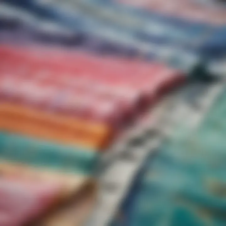 Bermuda walking shorts displayed in various colors and patterns
