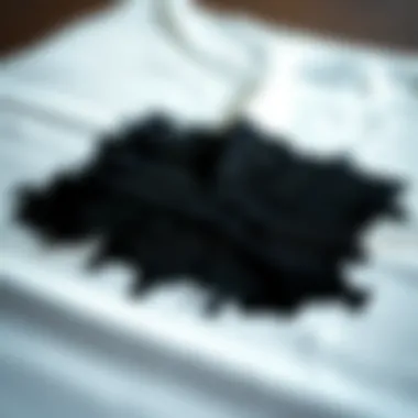 Demonstration of carbon transfer technique on fabric