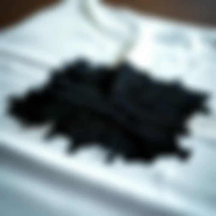 Demonstration of carbon transfer technique on fabric