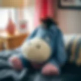 Comfort and style combined in a cozy Eeyore pillow