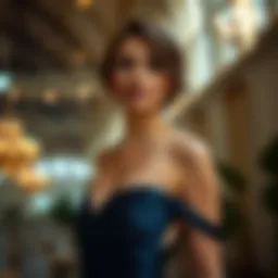 Exploring Evening Gowns with Boat Neck: A Comprehensive Guide Introduction