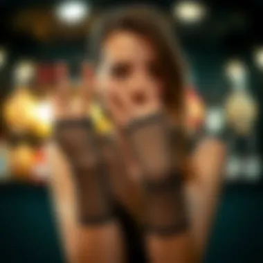 Variety of fishnet designs showcasing versatility