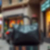 Stylish Forever Young Bag displayed in a trendy urban setting