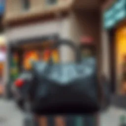 Stylish Forever Young Bag displayed in a trendy urban setting