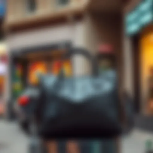 Stylish Forever Young Bag displayed in a trendy urban setting