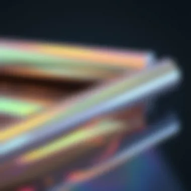 Notable Exploring Iridescent Cellophane Rolls: Functionality Meets Aesthetics