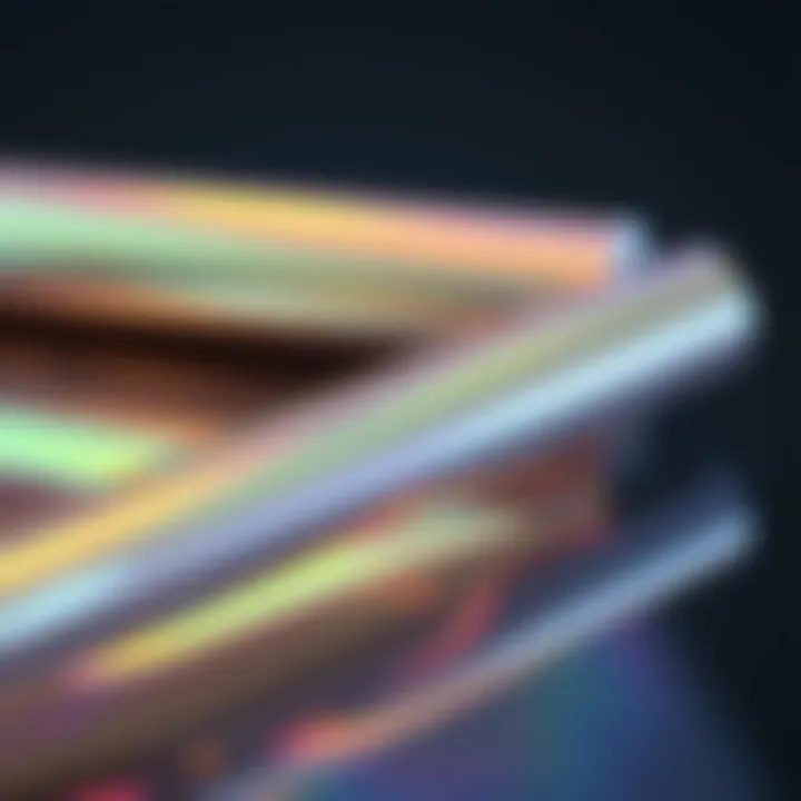 Notable Exploring Iridescent Cellophane Rolls: Functionality Meets Aesthetics