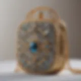 Elegant jewelry bag showcasing intricate design.