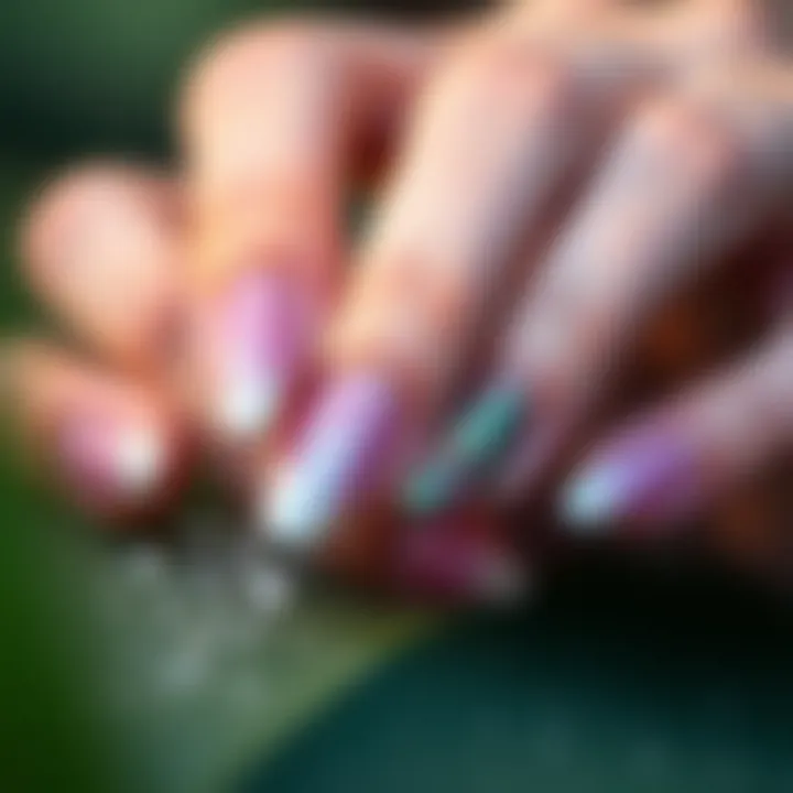 Sustainable practices in nail care with eco-friendly shimmer powder