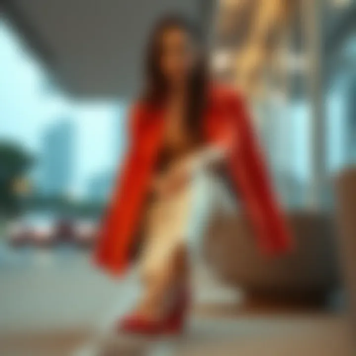 Versatile Styling with One Inch Pumps A stylish outfit featuring one inch pump heels for casual wear