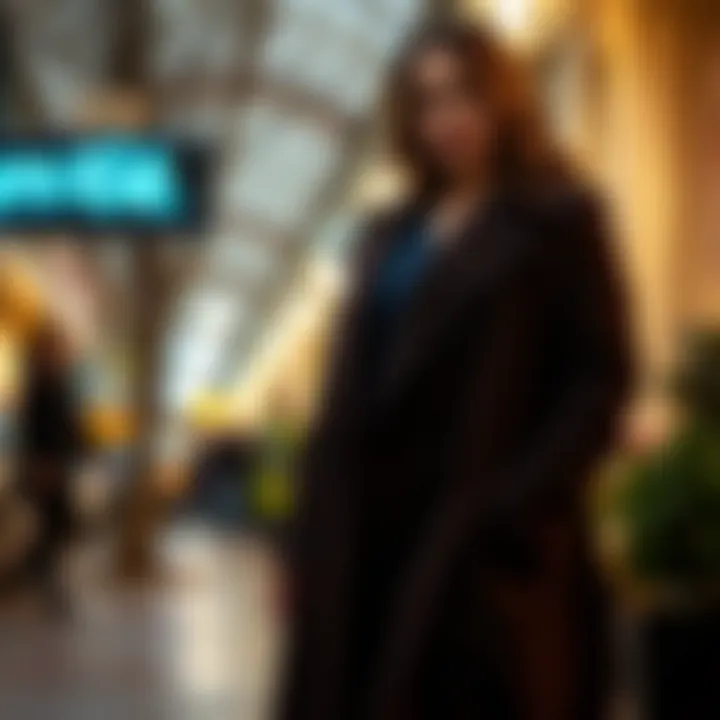 A cozy plus size trench coat showcasing versatile fabric