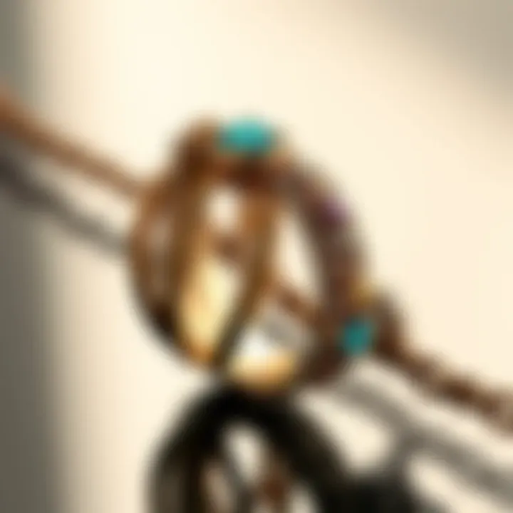 Creative applications of ring connectors in various jewelry styles.