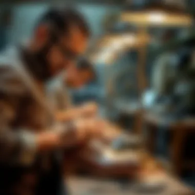 Artisans crafting Schein Shoes with precision