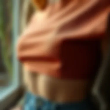 Eco-friendly fabrics for crop tops