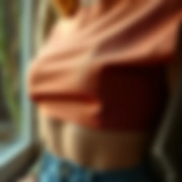 Eco-friendly fabrics for crop tops