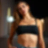 Trendy crop top styles for spring