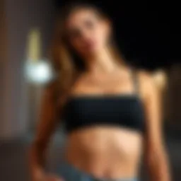 Trendy crop top styles for spring