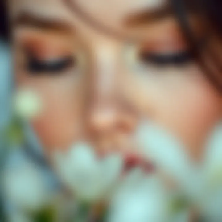 The Charm of Short Wispy Lashes Elegant close-up of short wispy lashes enhancing natural beauty