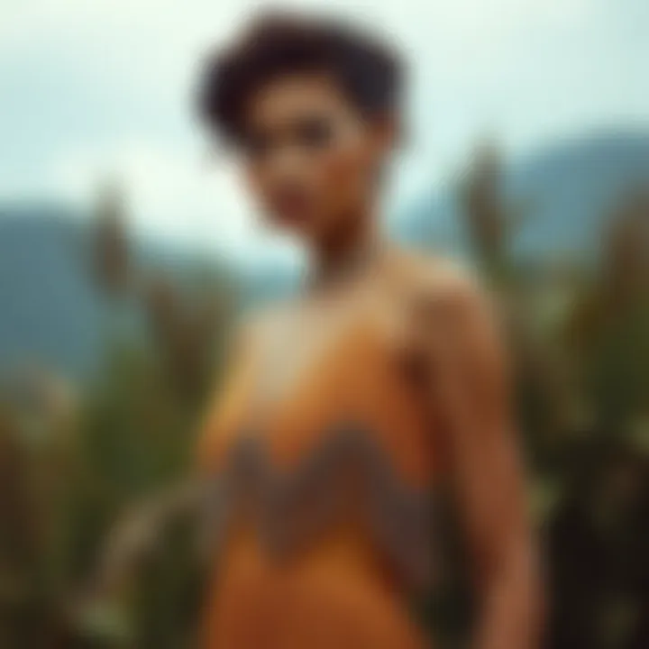 Elegant hoco dress featuring fringe details