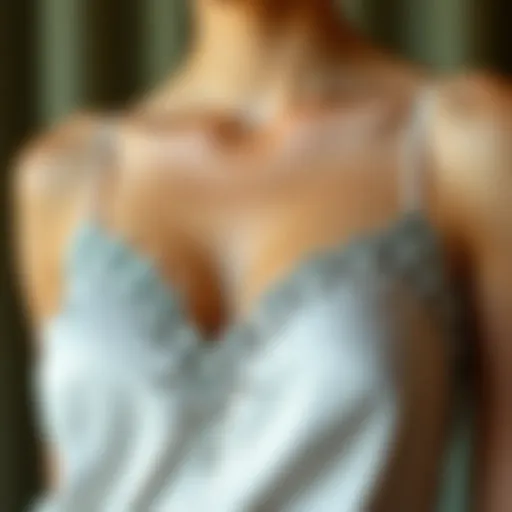 Intricate Beading on Sparkle Camisole Elegant sparkle camisole top featuring intricate beading