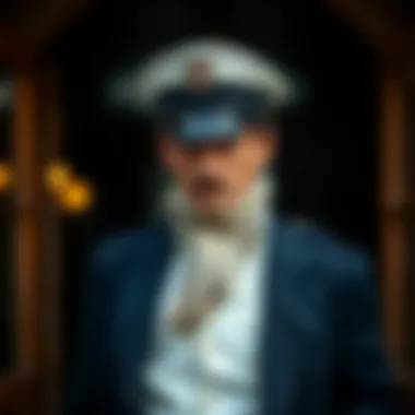 Vintage Policeman Attire Historical depiction of vintage policeman attire