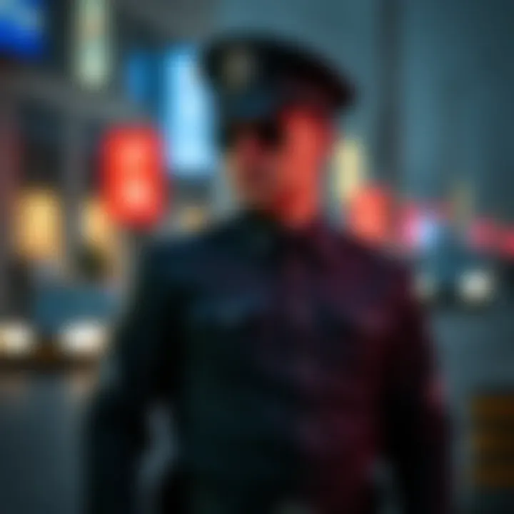 Modern Design of Policeman Uniform Stylish policeman uniform showcasing modern design elements