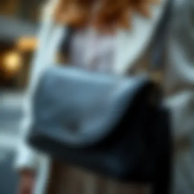 The Luxurious Leather Texture of Bally Crossbody Luxurious leather texture of the Bally crossbody bag