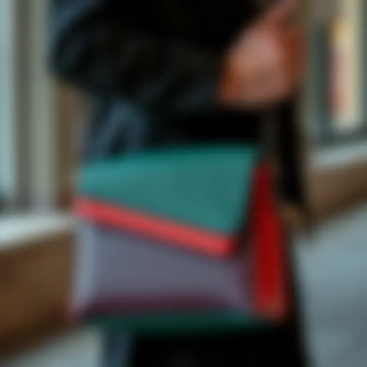 Eco-Friendly Materials Eco-friendly materials used in a crossbody purse