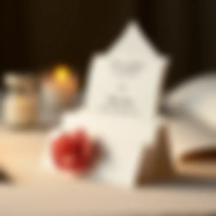 Sleek Minimalism in Wedding Money Holder Cards Modern minimalist wedding money holder card with a sleek design