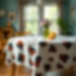 Exploring the Cow Pattern Tablecloth: A Stylish Addition to Home Decor Introduction
