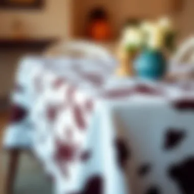 Exploring the Cow Pattern Tablecloth: A Stylish Addition to Home Decor Summary