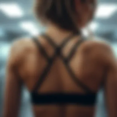 Variety of styles in criss cross back sports bras