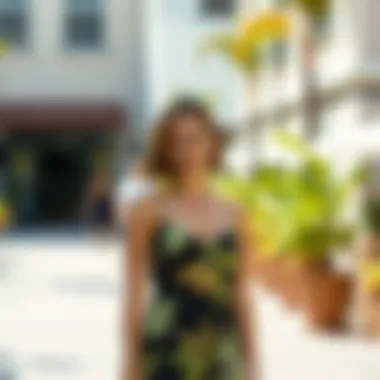 Accessorized Look with Cami Dress Stylish accessorized look with the dress